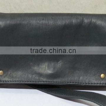 Cute Handmade Leather Mini Clutch Bag Envelope Purse