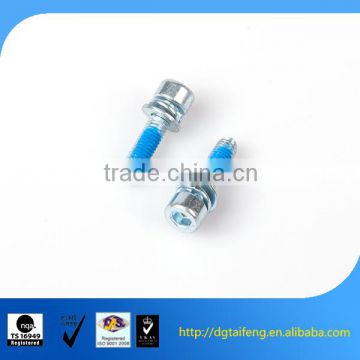 galvanized nylon spring washer allen cap sem screw