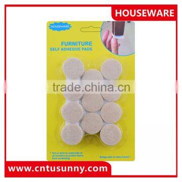 Best quality felt pads furniture sliders adhesive pads