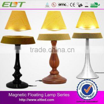 European Style High Tech Magnetic Levitating And Automatic Rotating LED Antique Tiffany Lamp Manufacturer