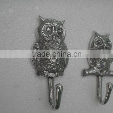 Aluminum Owl Wall Mountant Hook Head