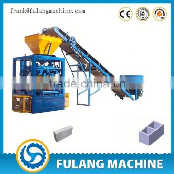 QTF4-24 High cost-effective manual solid block machine price/stone dust brick making machine