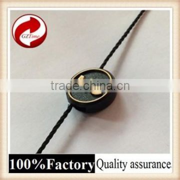 Fashional good quality plastic seal tag metal shoelace tag with custom logo