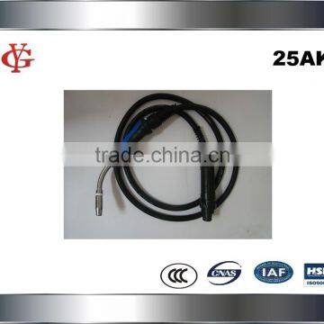 welding torch 25AK handle, has blue handle