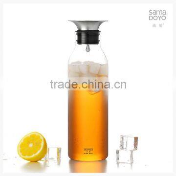 New! Summer 900ml glass carafe for making lemon water