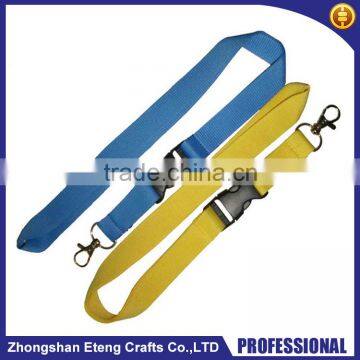 Promos custom colourful blank neck lanyards,polyester lanyards without printing