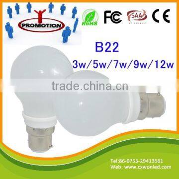 E27 B22 Led Bulb 5w B22 Holder Manufacture With the CE and the Rohs Certificates photo-5
