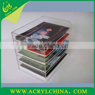 2013 Acrylic Clear magazine brochure holder