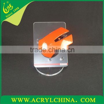 manufaturer direct sell crystal acrylic mouse rack with jointing, customized perspex mouse holder with 100*100*140mm