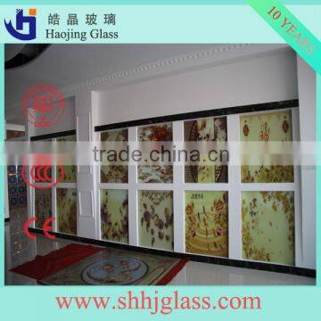 Haojing decorative glass with verious design