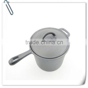 Different Sizes Single Hand Cast Iron Pan