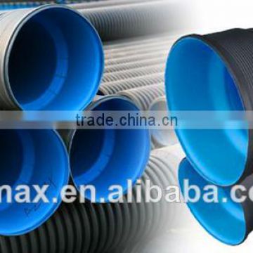 Plastic PE Double Wall Corrugated Pipe Extrusion Line