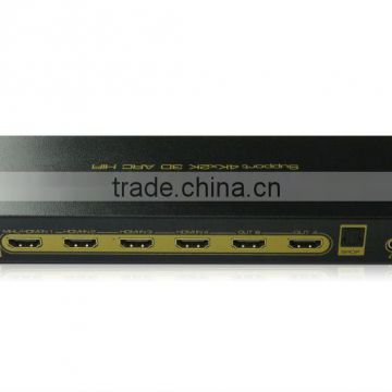 hdmi matrix 4X2 with remote control 3D Supplier&Manufacturer&Exporter