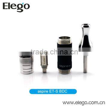 Hottest!!!100%Genuine Original Aspire ET-S BDC Clearomizer Elego wholesale