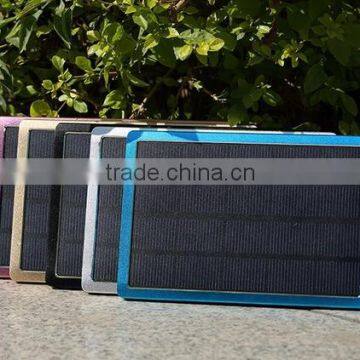 AWC608 10000mah Universal Solar Panel Slim 10000mah Solar Power Bank 10000mah Battery Charger photo-6
