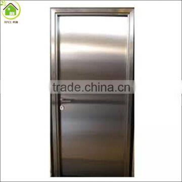 Stainless steel door emergency exit fire rated door/ fireproof door