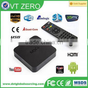 Original MXQ Amlogic S805 Quad Core Arabic Magic Android 4.4 Set Top TV BOX IPTV TV Box
