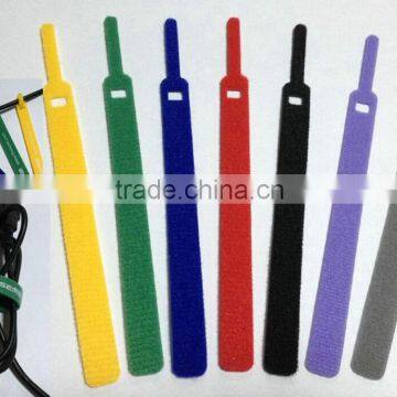 15x200mm wire cable ties Straps Reusable Hook Loop Wire Strap Ties