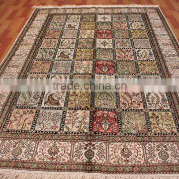 natural design carpet colour hand knotted handmade persian silk rug persian handmade silk carpets for home hotel villa/silk rug