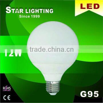 Aluminum plastic G95 LED global bulb light