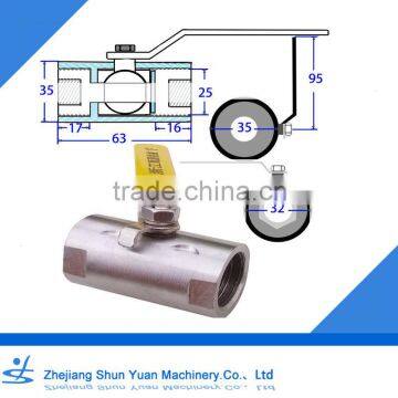 ball valve stainless steel valve Copper ball valve for ppr pipe fittings SS ball valve