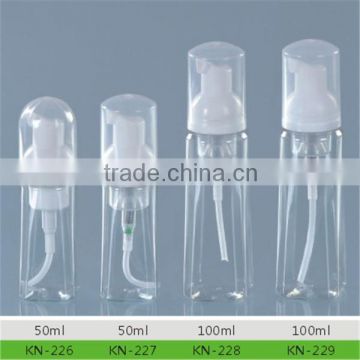 foaming pump bottle plastic perfume foam pump bottle