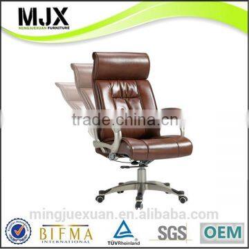 modern soft genuine leather office chair