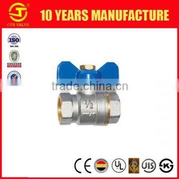 industrial valve 1" brass ball valve factory sales