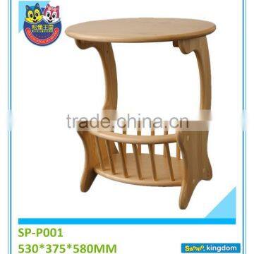 Wood Magazine Rack ,Small Storage Table,Kids Play Desk