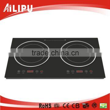 Kitchen Appliances Electric Double Ring Induction Cooker with Ceramic Plates