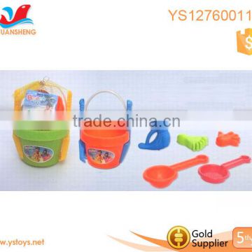 Summer games toy spades toy plastic beach bucket