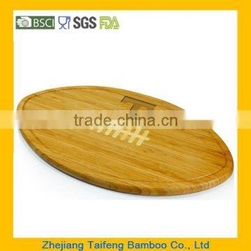 Totally Bamboo Football Cutting Board / Serving Platter New photo-4