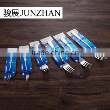 Stainless steel dessert forks with mirror polishing and low price