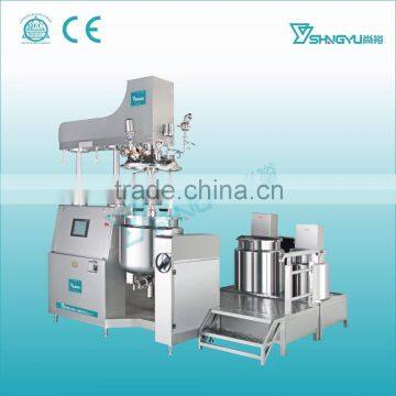  China factory high shear mixing 5-5000L capacity cosmetic vacuum emulsifier equipment
