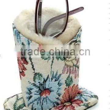 2016 High Quality Colorful Fur Glasses Holder