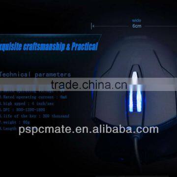 2014 Best 6D 2000 DPI Optical Gaming Mouse With LED Light photo-3