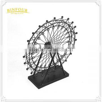Ferris Wheel Shape Metal Crafts for Christmas Decoration