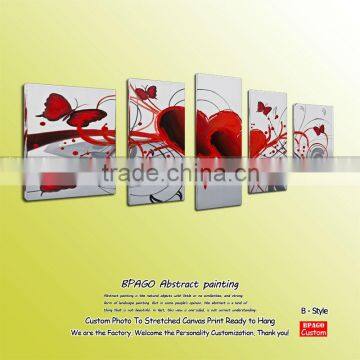 Wall decorating ideas bedroom flower wall painting