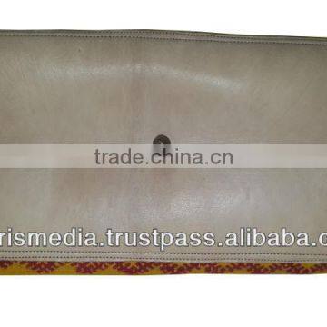 Moroccan Kilim Bags Handmade by Yellow Kilim and Genuine Leather photo-4