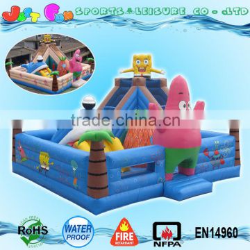 spongebob children cheap small used jumping castles for sale