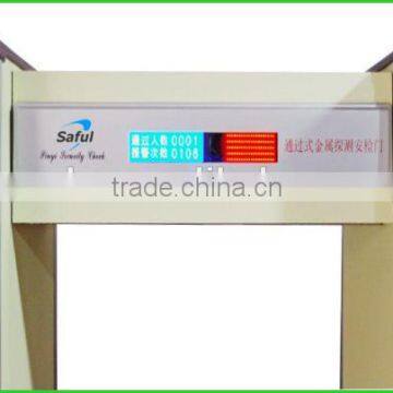 Durable structure IP55 waterproof walk through metal detector/metal detector entrance door