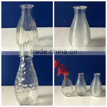 300ml hot stamping glass vases DH441