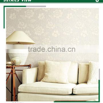 stocklot embossed vinyl wallpaper, pastoral floral wall decor for home , peelable wall decal shop