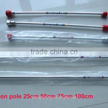 adjustable aluminum extension pole extendable rod 6" 12" 10" 24" 30" for high pressure Airless Paint Sprayer machine