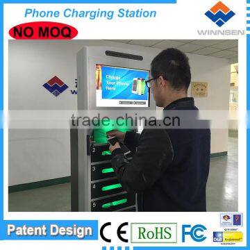 CE Certificated Airport Cell Phone Charge Kiosk/public Mobile Phone Charging Kiosk APC-06B photo-3