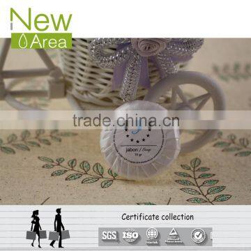 Newarea high quality mini hotel soap wholesale with GMP certificate