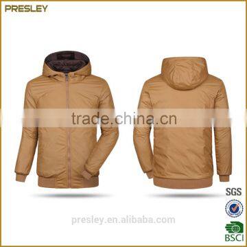 2016 high quality cheap custom men formal hooded bulk wholesale jacket