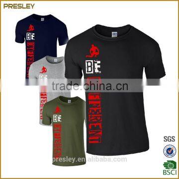 Presley OEM Custom Design T Shirt, Print Custom T Shirt, Printing T-Shirt Made in China