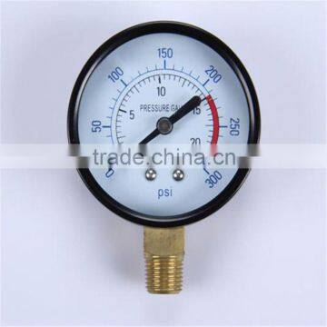 Durable Light Weight Easy To Read Clear Terex Spare Parts Oil Pressure Gauge