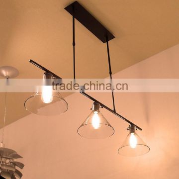 2014 design light products Simple Vintage Industrial antique glass chandeliers